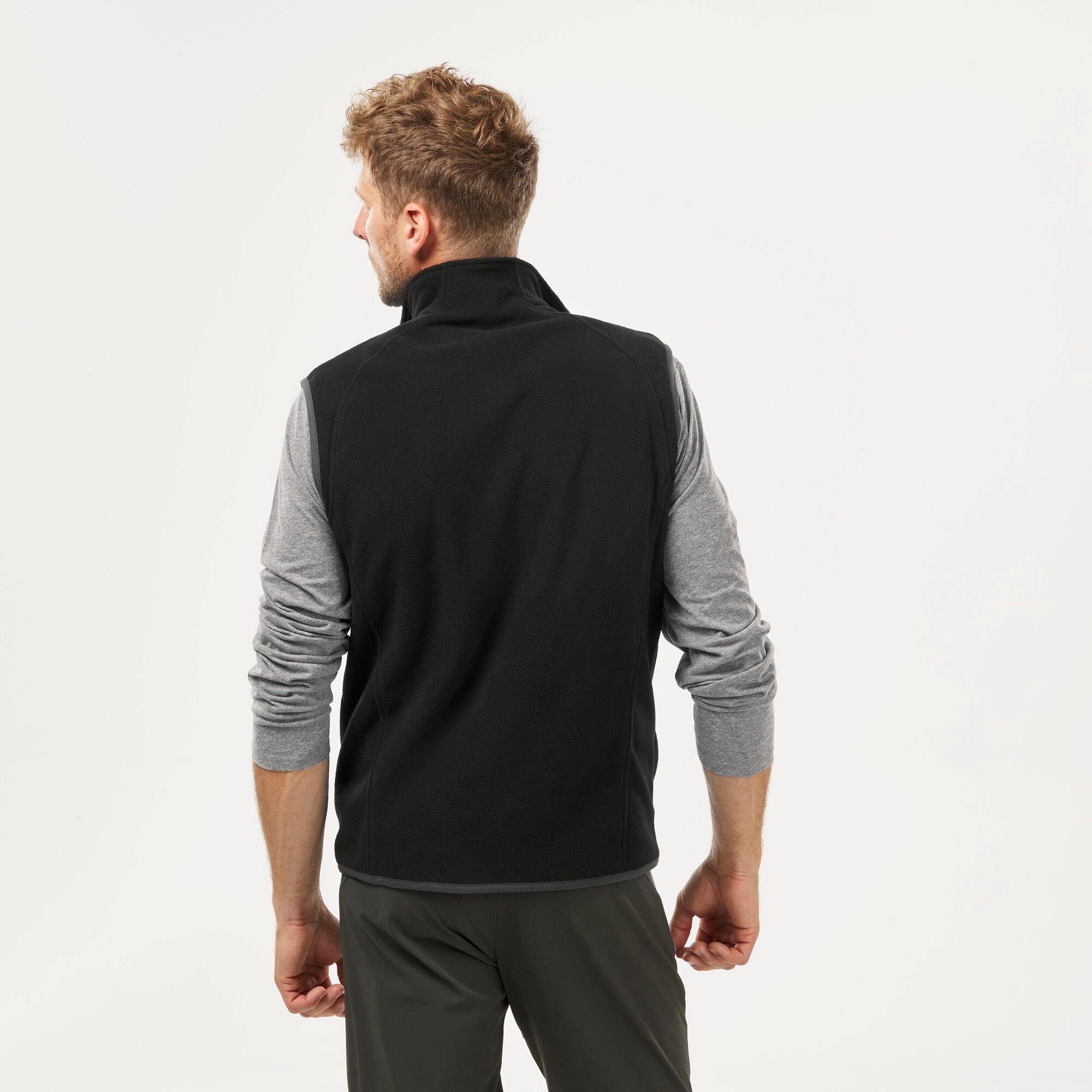 Quechua Men's MH120 Fleece Vest - Image 3
