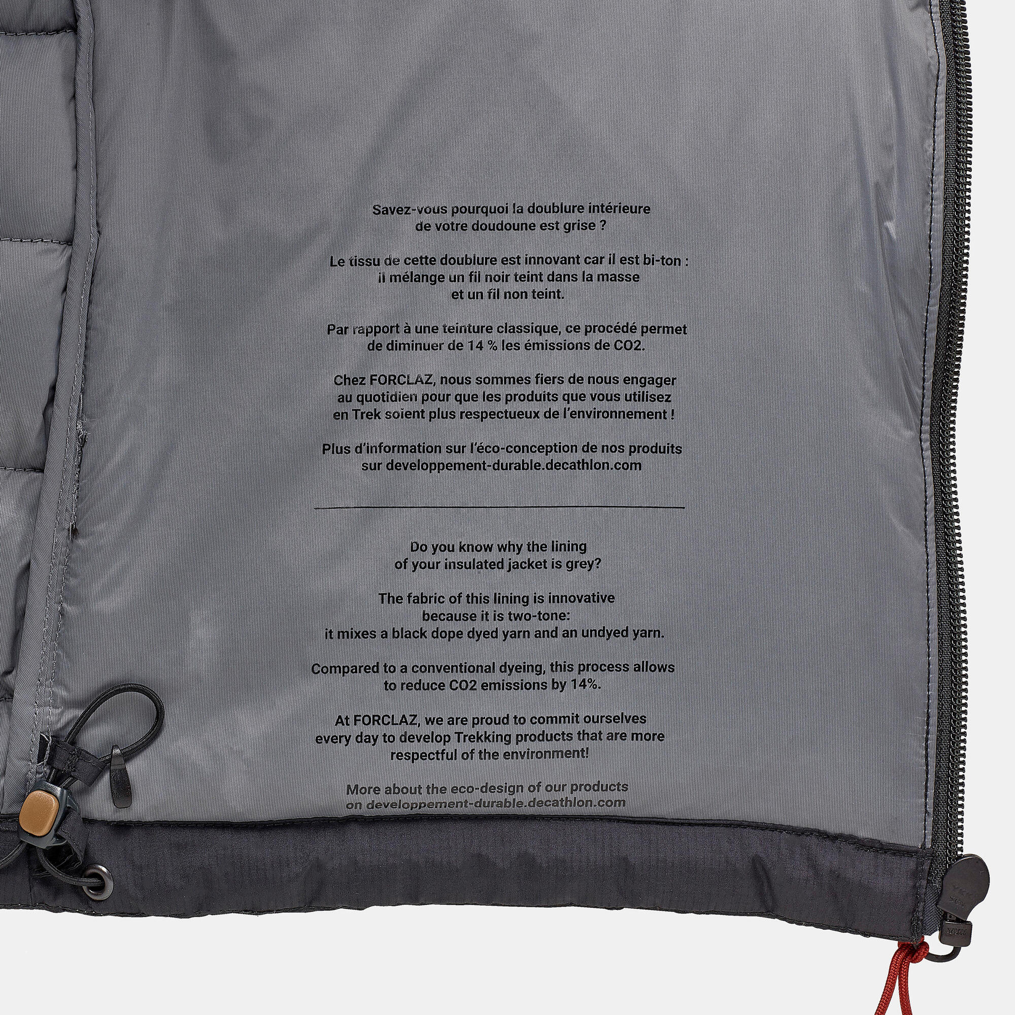 Forclaz Men's MT500 Down Puffer Vest - Image 13