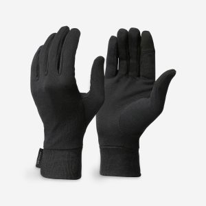 Quechua Adult MT500 Backpacking Silk Liner Gloves