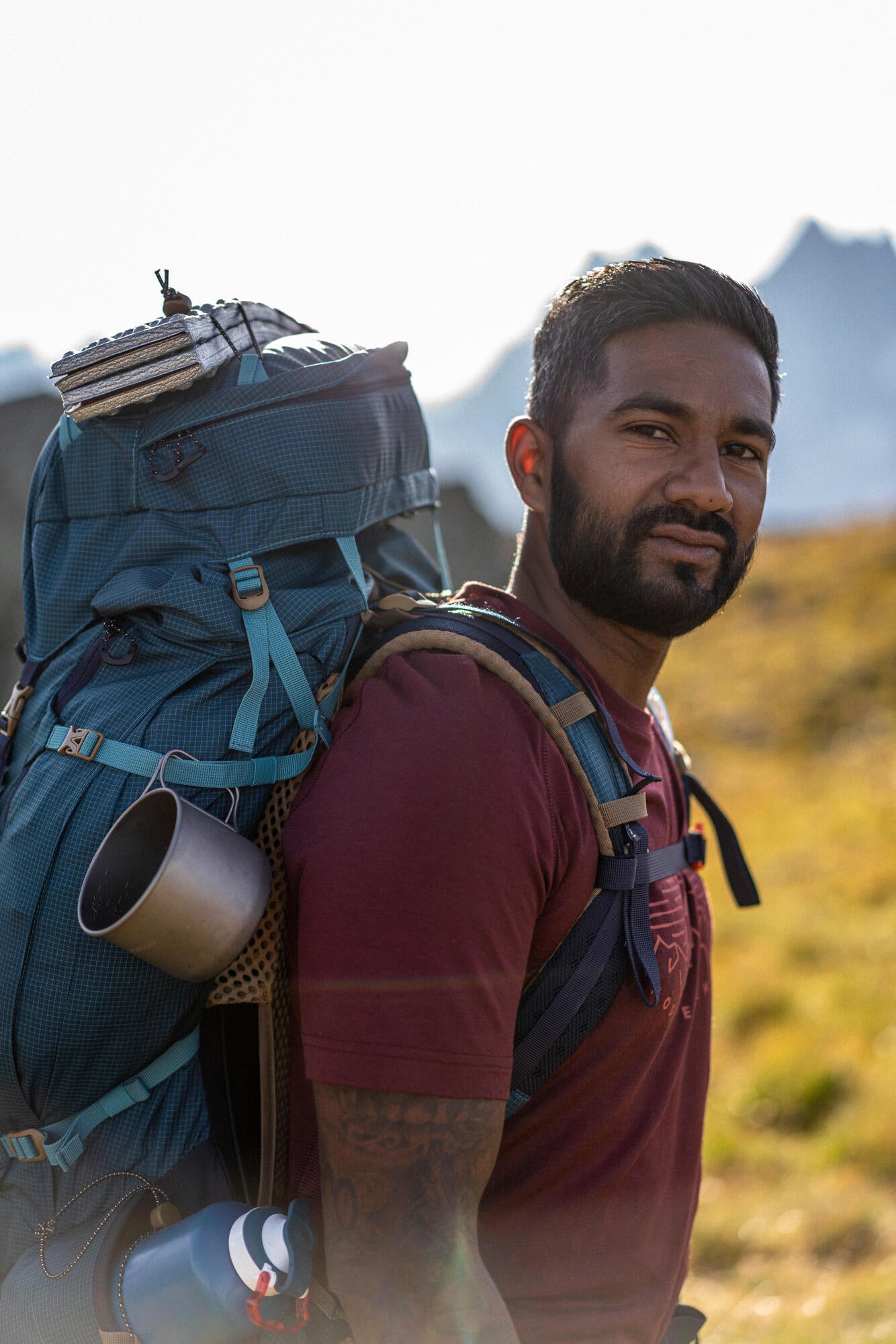 Simond Men's MT500 Air 50+10 L Backpacking Backpack - Image 15