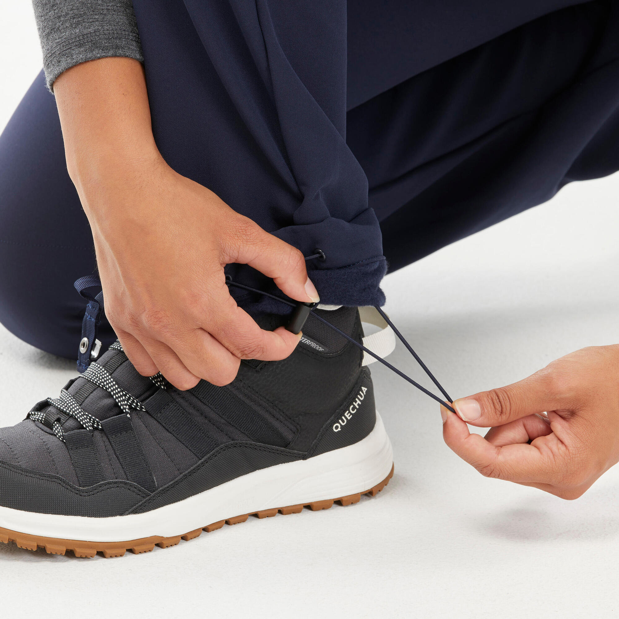 Quechua Women's NH500 Water-Repellent Snow Hiking Pants - Image 15