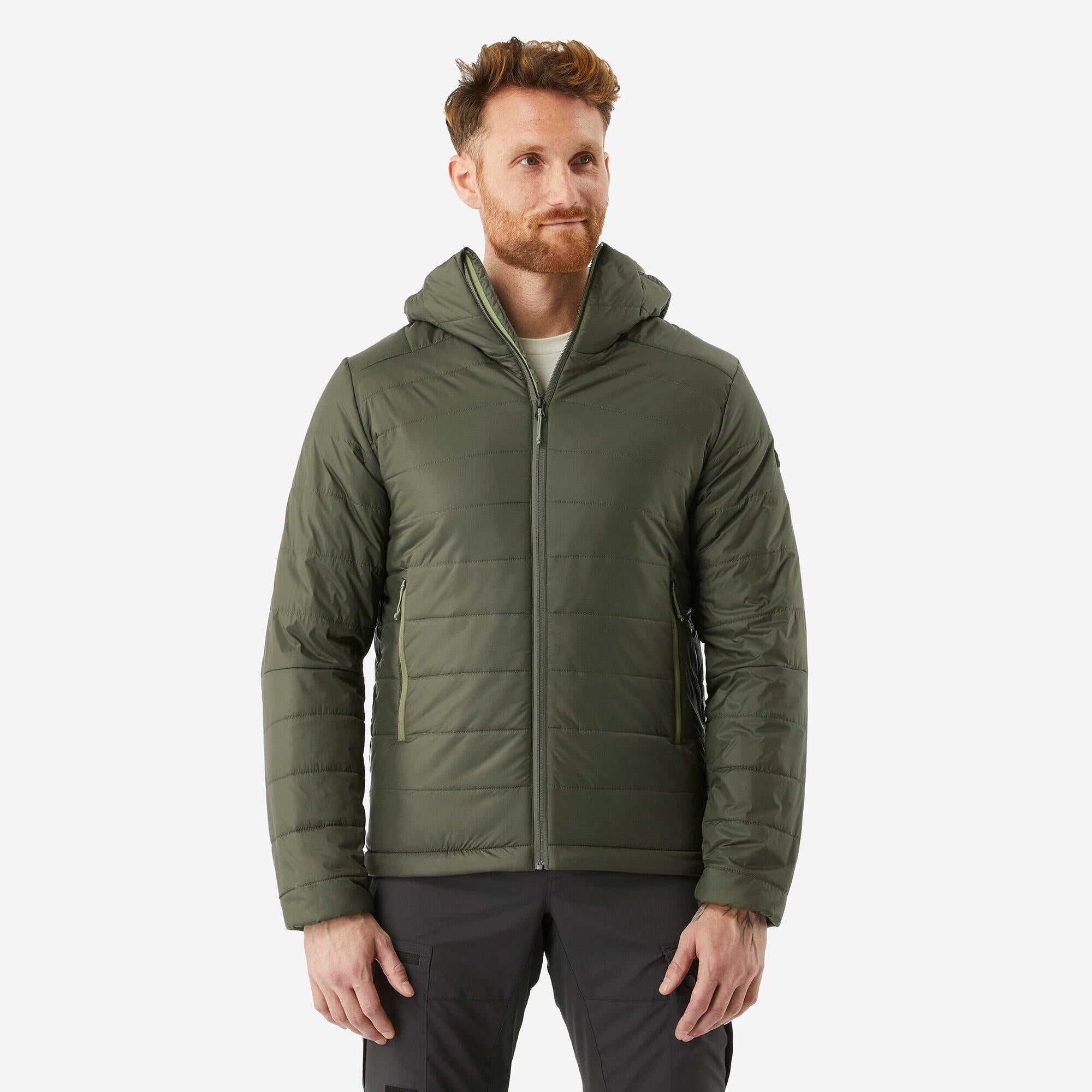 Forclaz Men's MT100 Hooded Synthetic Jacket - Image 16