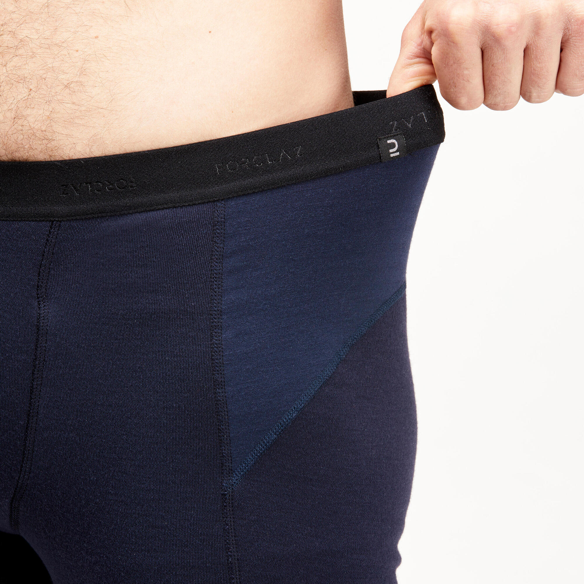 Forclaz Men's Mountain Backpacking Merino Wool Base Layer Tights Leggings - MT900 - Image 5