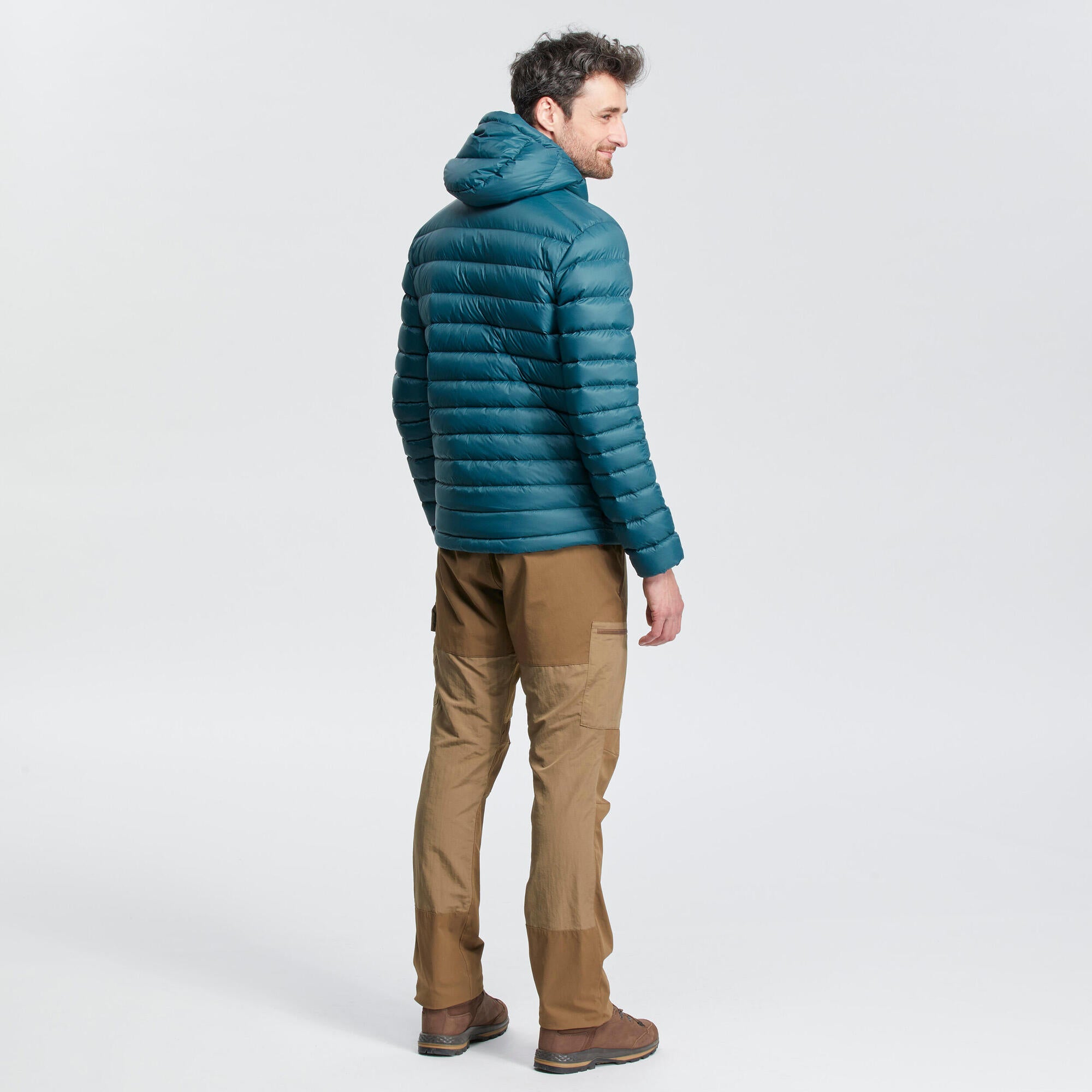 Forclaz Men's MT500 Hooded Down Puffer Jacket - Image 34