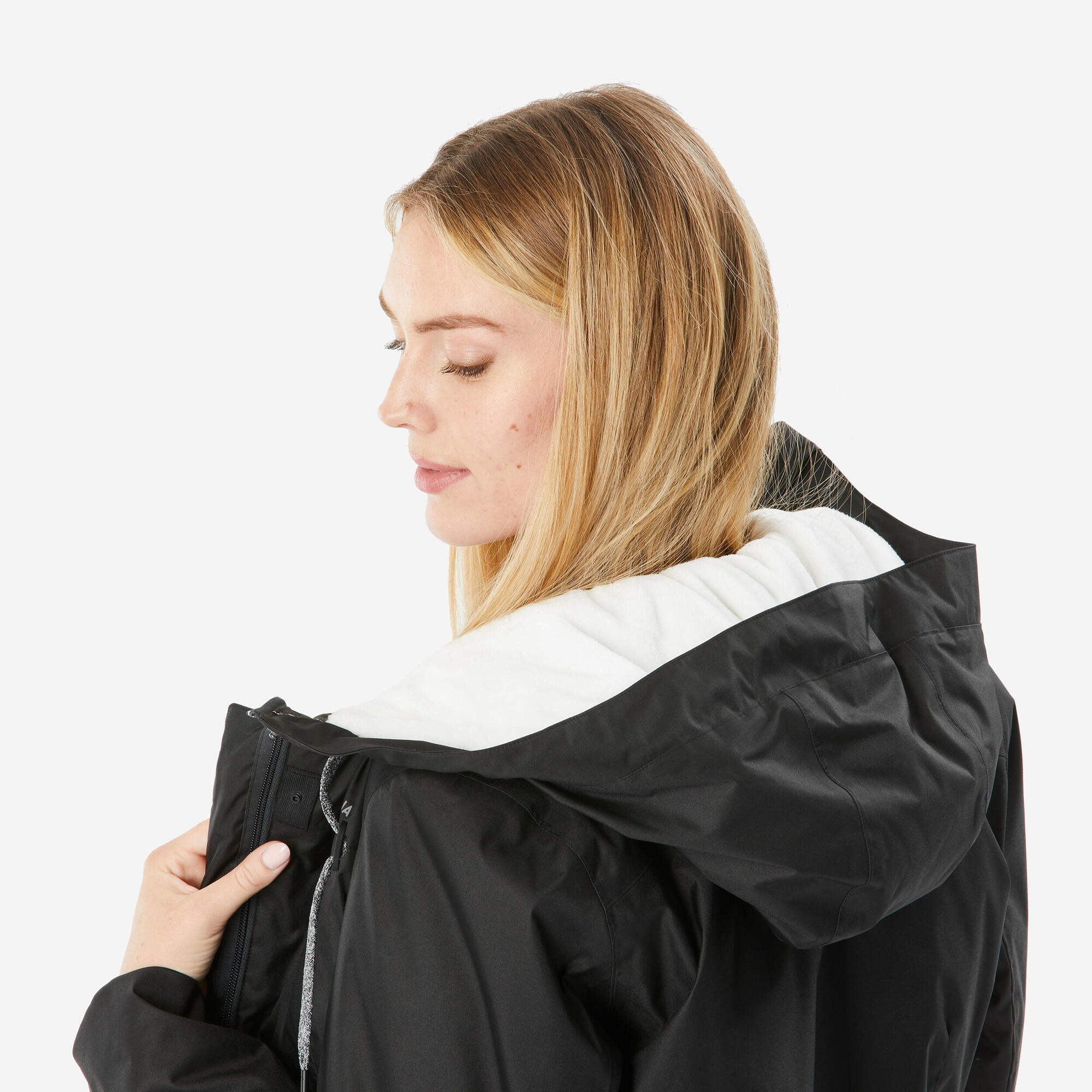 Quechua Women's hiking waterproof winter jacket - SH500 14°F - Image 5