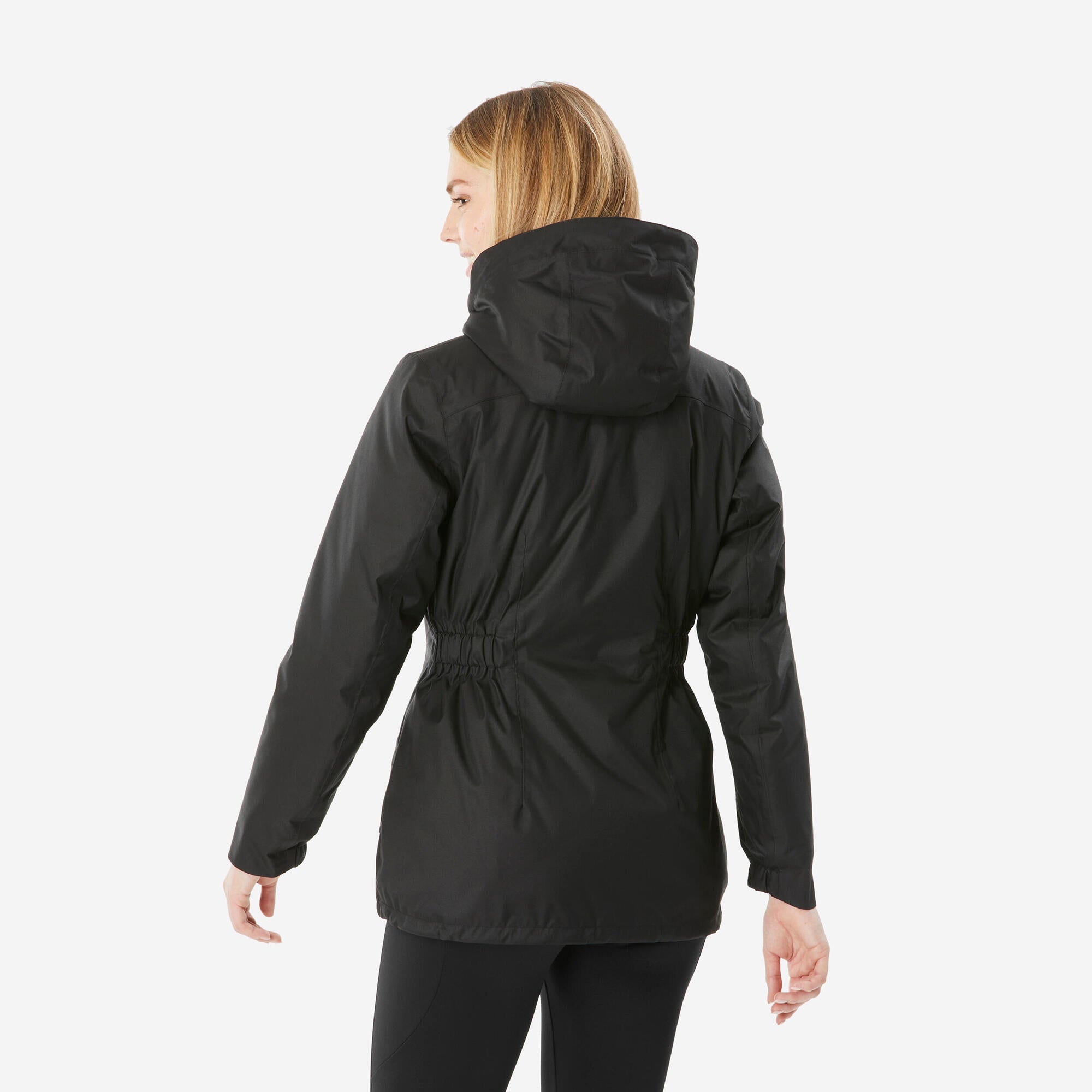 Quechua Women's hiking waterproof winter jacket - SH500 14°F - Image 4