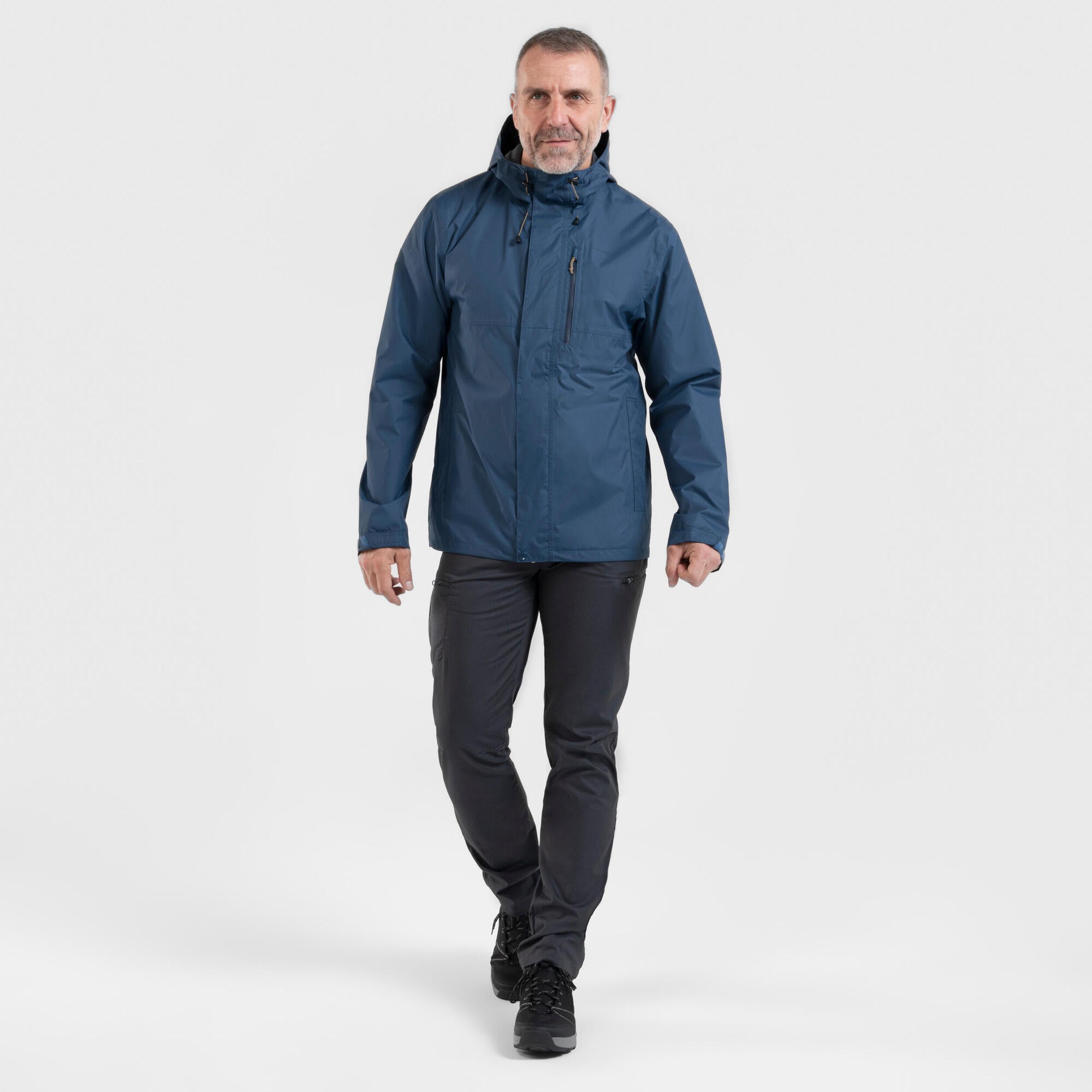 Quechua Men's NH500 Imper Waterproof Rain Jacket - Image 22