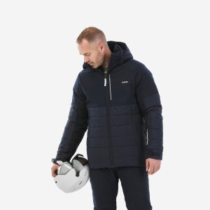 Wedze Men's 100 Mid-Length Warm Ski Jacket