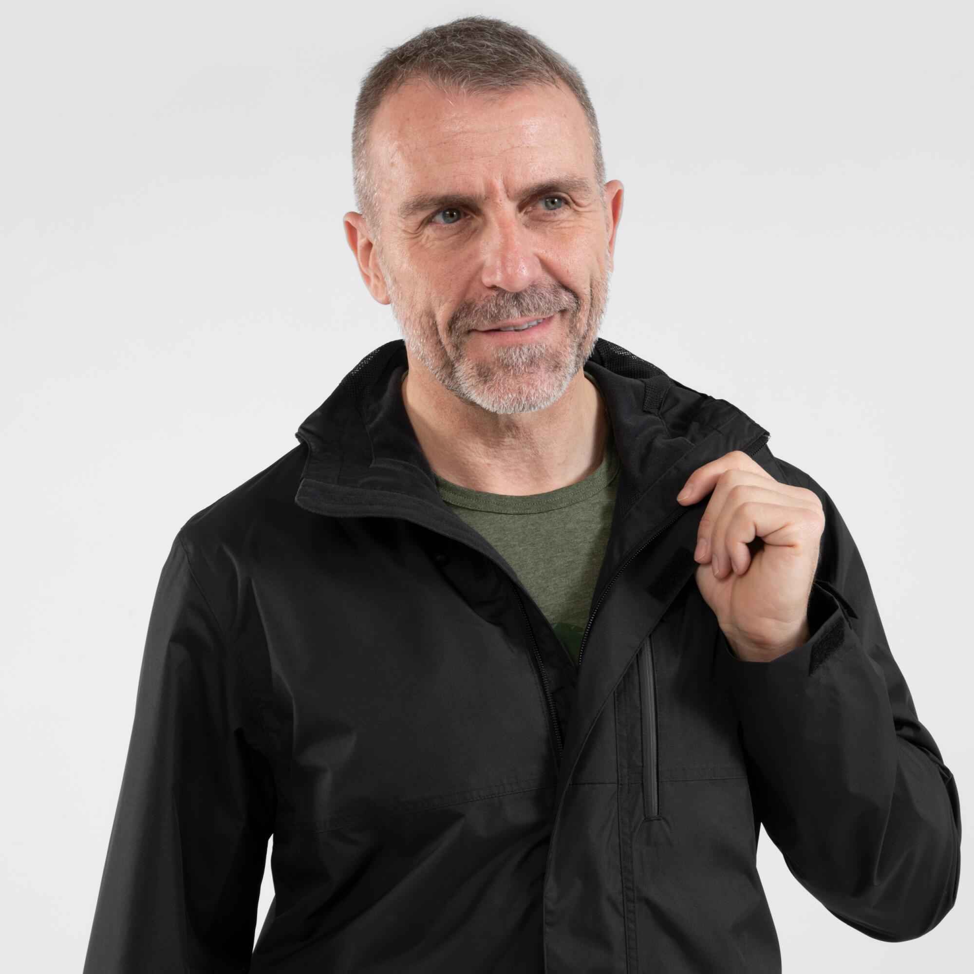 Quechua Men's NH500 Imper Waterproof Rain Jacket - Image 11