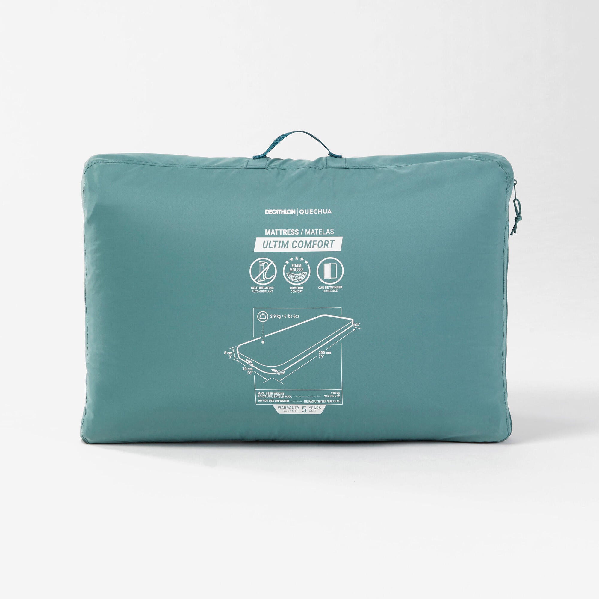 Quechua Ultimate Comfort Self-Inflating Mattress - Image 2