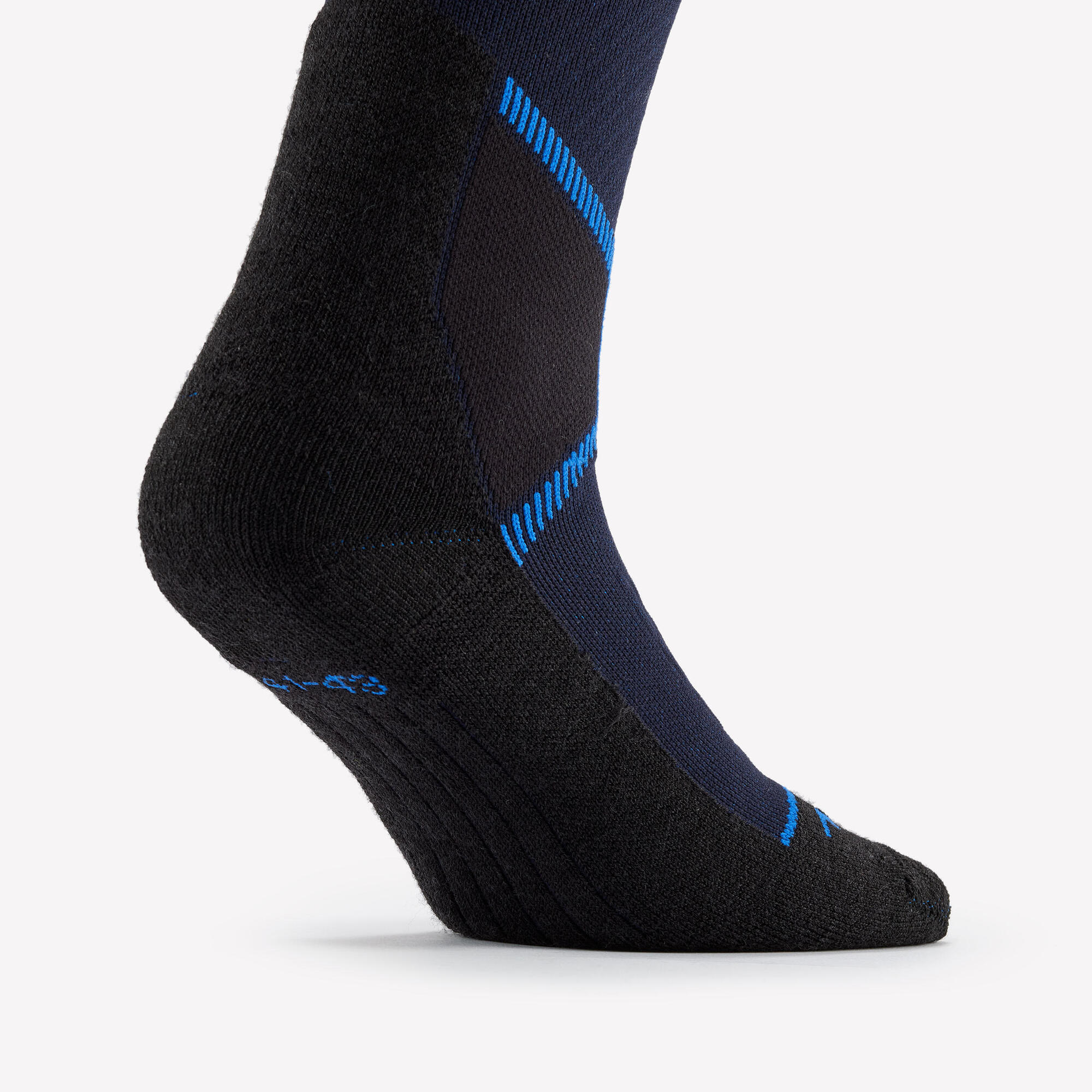 Wedze Adult 500 Merino Wool Ski Socks - Image 3