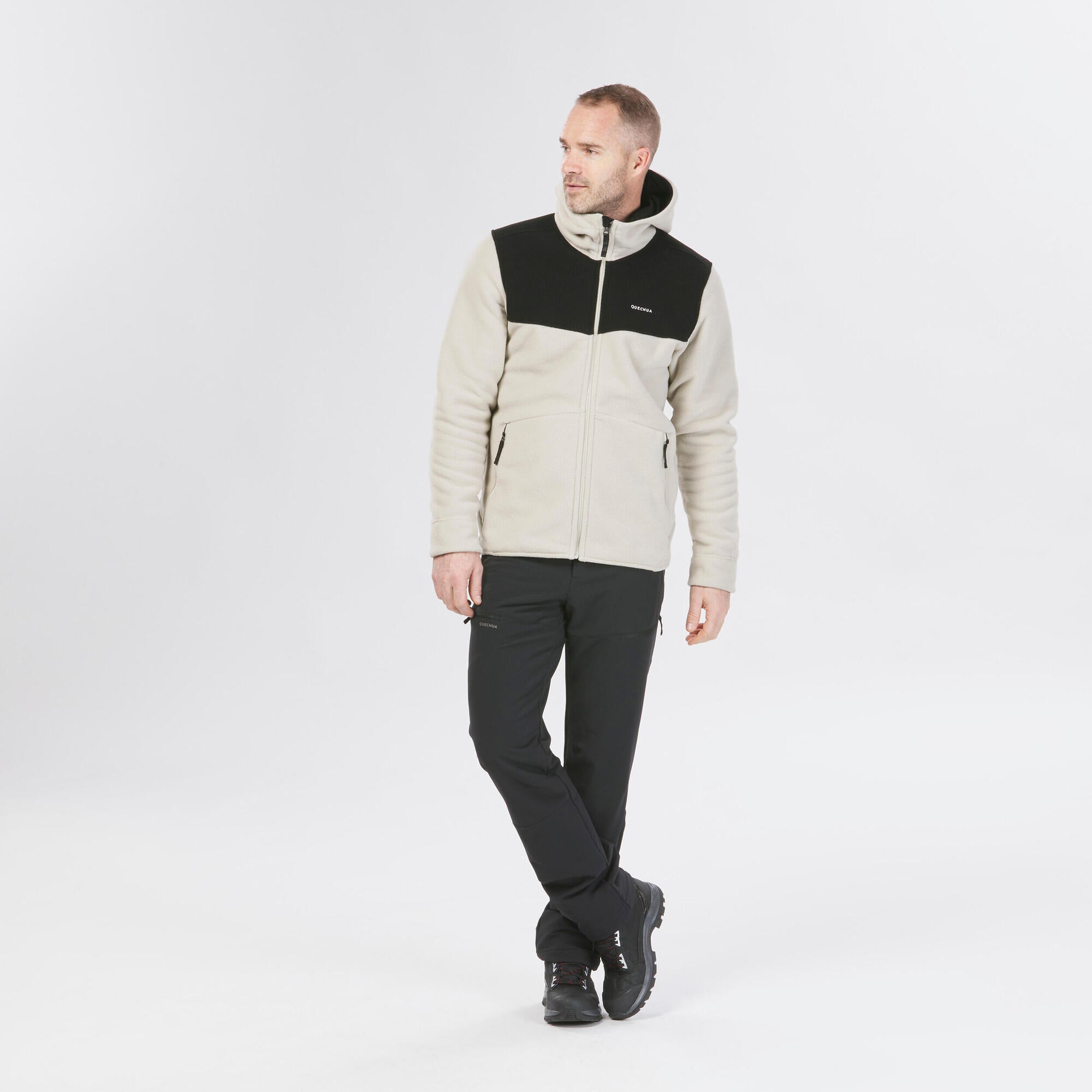 Quechua Men's NH500 Water-Repellent Snow Hiking Pants - Image 2