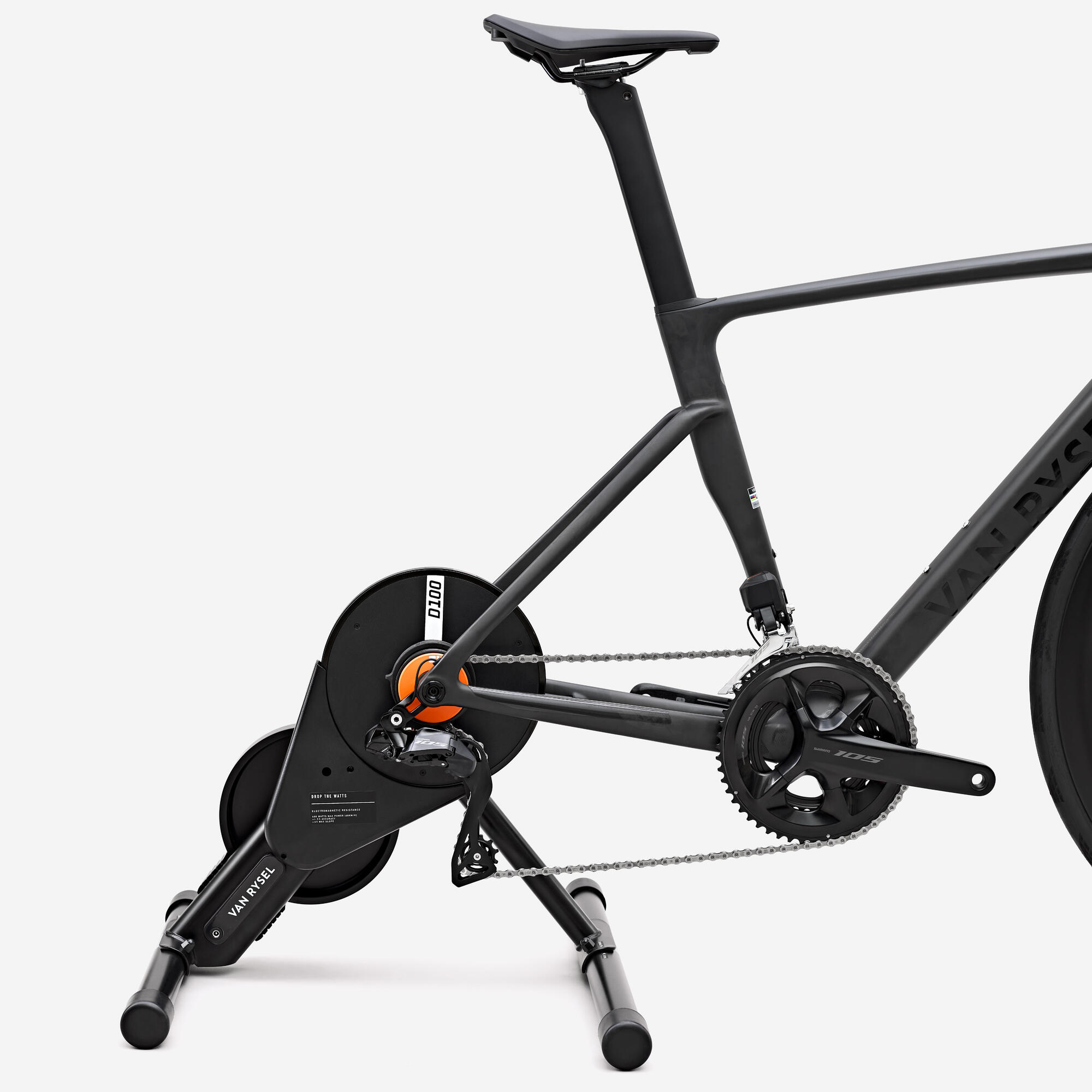 Van Rysel D100 Home Trainer with Zwift Cog and Click. - Image 4
